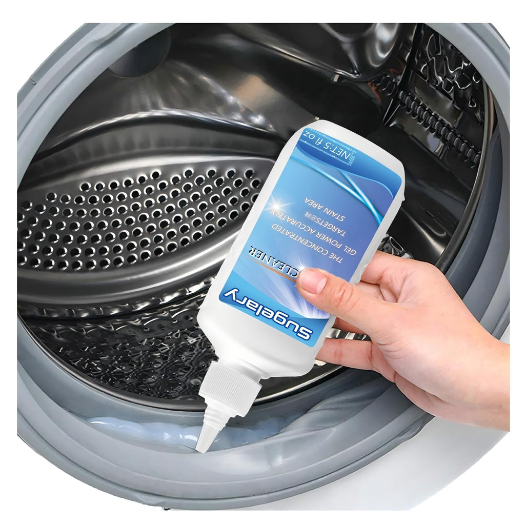 Mould Stain Cleaner Gel, Household Washing Machine Cleaner, Best Grout Cleaner for Home Sink, Kitchen, Tile Grout and Refrigerator Strips(5 Fl oz)