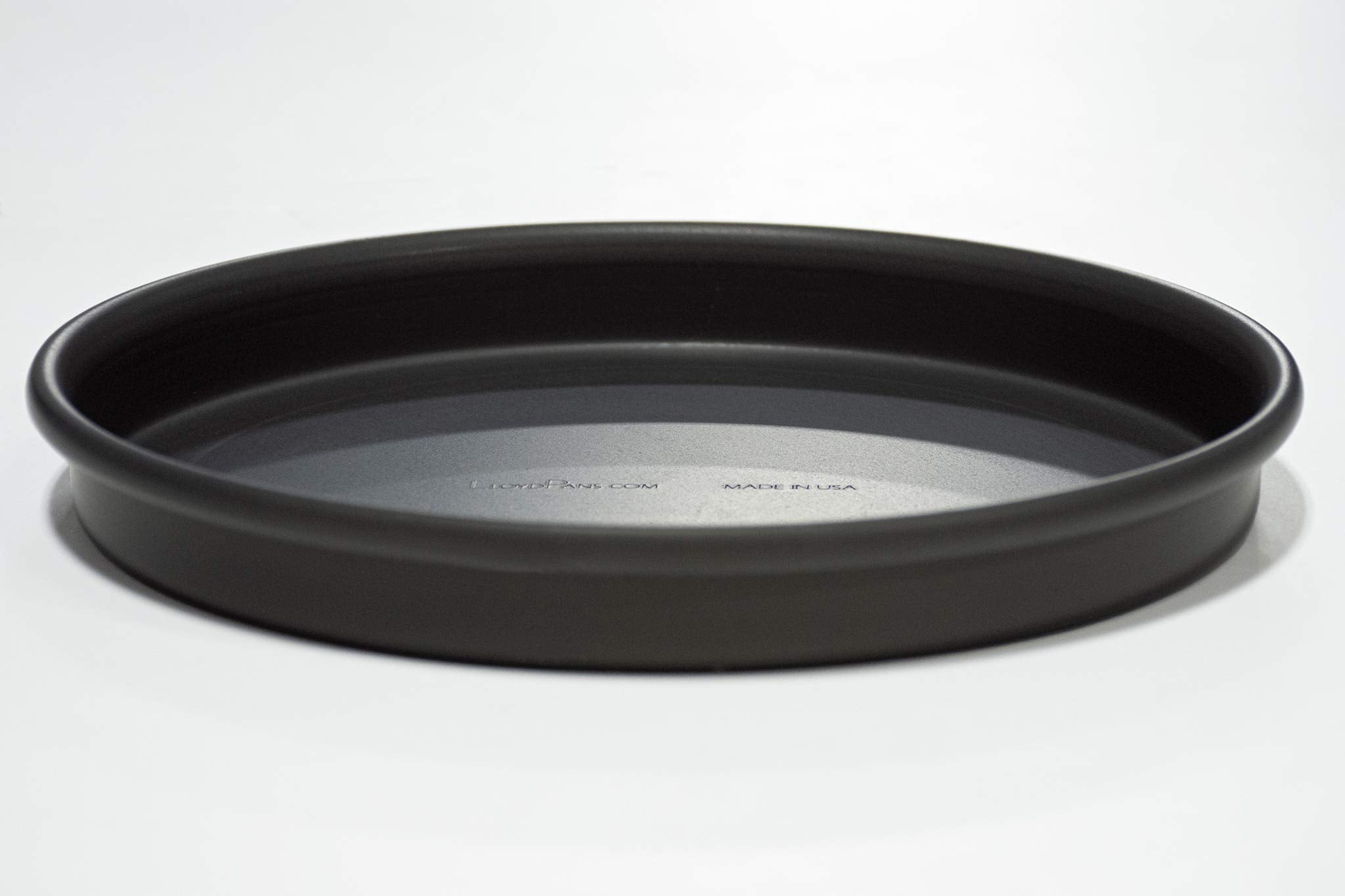 LloydPans Straight Sided Pizza Pan 10 Inch by 1 Inch - PSTK