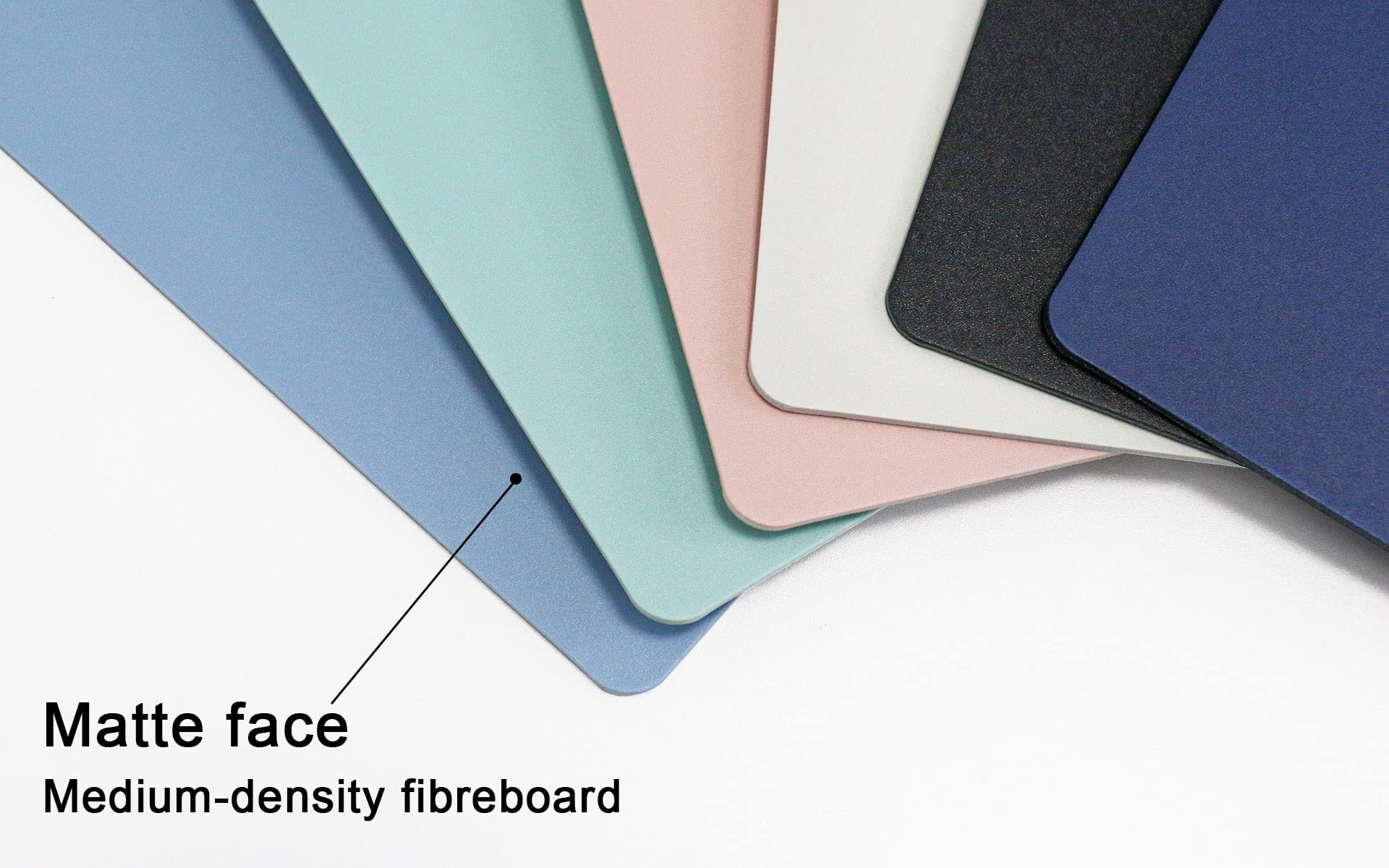 BOMEI Pack A4 Plastic Clipboard, 6Pack Assorted Colors Office Clipboard, 12.5 x 9 Inch
