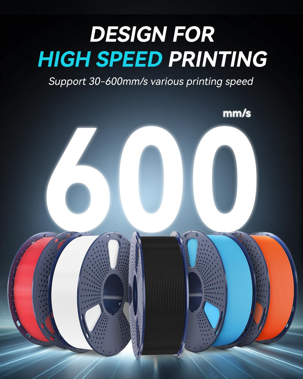 SUNLU High Speed Matte PETG 3D Filament 1.75mm, 30mm/s - 600mm/s Print Range, High Flow Speedy 3D Printer Filament, Fit Most FDM Printers, Dimensional Accuracy +/- 0.02mm, 1kg Spool, (Pink)
