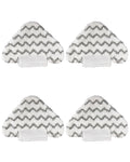 4 Pack Steaming Mop Replacement Pads Triangle for Shark Lift-Away Genius S3973 S3973D S5003D S6001 S6002 3973WM S5002 Steam Pocket Mop Series
