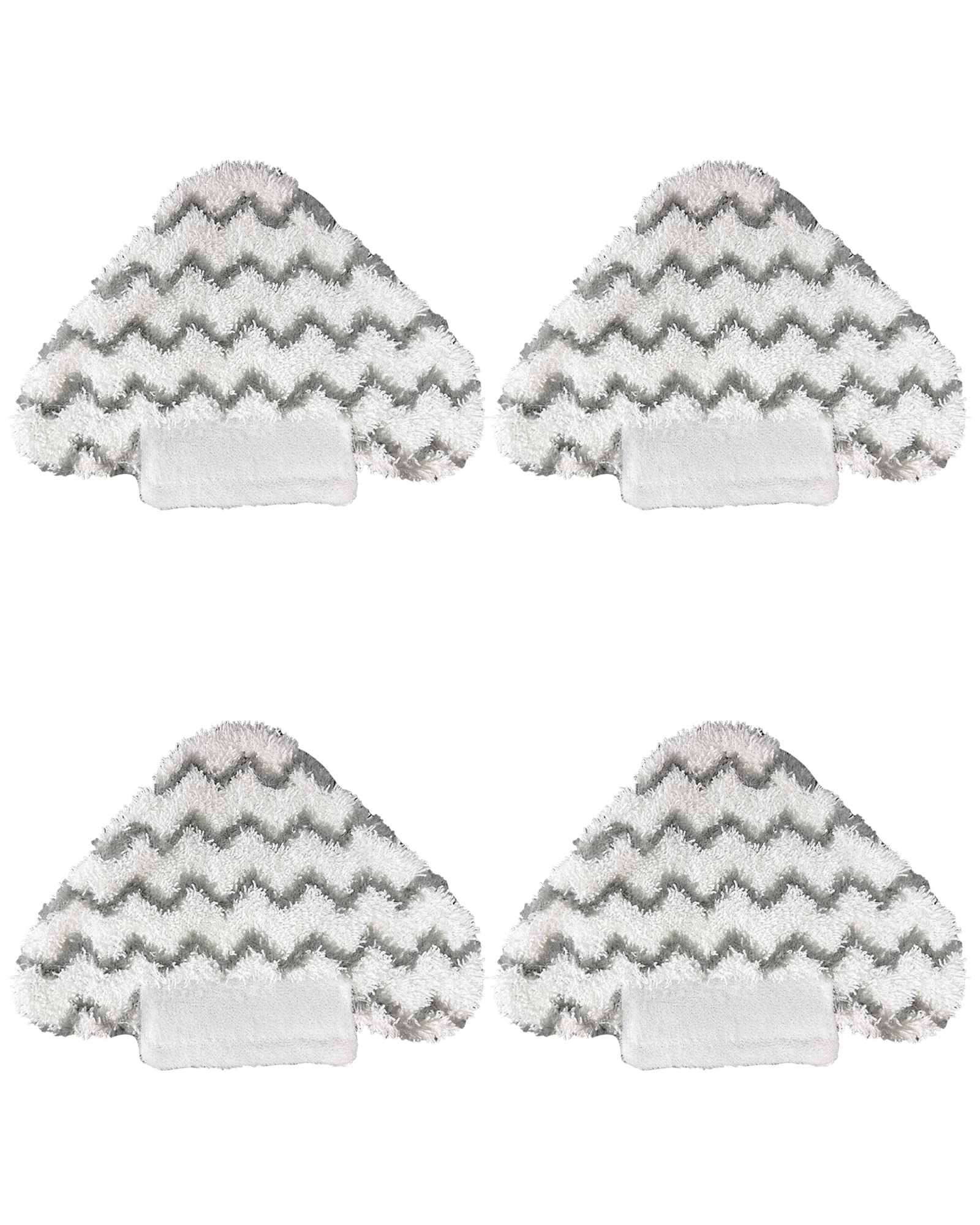 4 Pack Steaming Mop Replacement Pads Triangle for Shark Lift-Away Genius S3973 S3973D S5003D S6001 S6002 3973WM S5002 Steam Pocket Mop Series