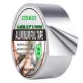 COSIMIXO Silver Aluminum Foil Tape Heavy Duty Duct Tape,4.0mil x 2in x 70Yards,High Temperature Sealing and Patching,Perfect for HVAC,Air Ducts,Foamboard,Metal Repair,Insulation,Dryer Vent and More