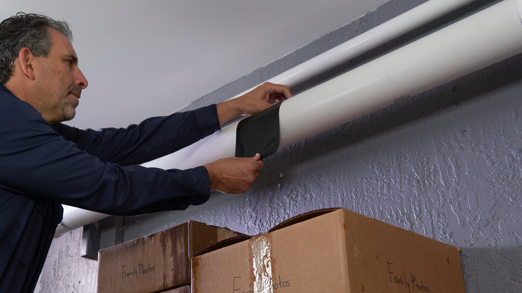 Flex Tape - Super Strong Waterproof Tape Works Underwater; Patch & Seal Indoor & Outdoor Projects; Instantly Stop Leaks with its Flexible, Thick Rubberized Adhesive Backing; Great for Home Repairs, Plumbing, Outdoor Gear, Marine & Water Sports, DIY Projec