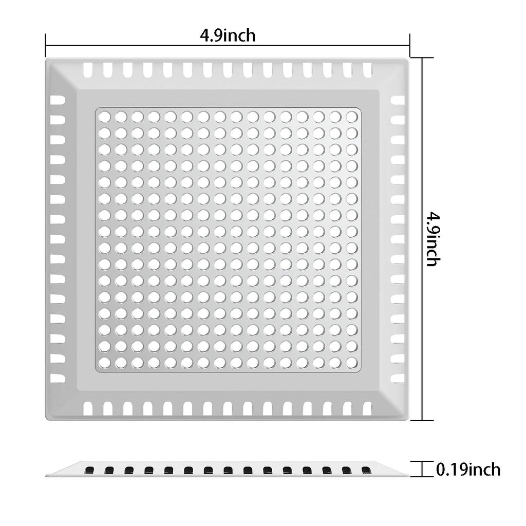 Aojuxix Shower Drain Hair Catcher/Drain Protector/Shower Drain Cover for Bathroom Floor Drain
