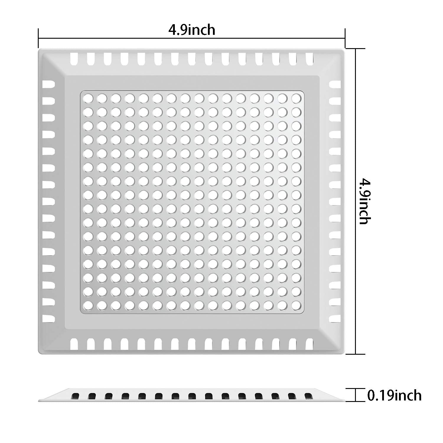 Aojuxix Shower Drain Hair Catcher/Drain Protector/Shower Drain Cover for Bathroom Floor Drain