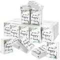 Haiabei 50-Pack Wedding Facial Tissues Items for Welcome Bags for Your Happy Tears Flower Pocket Mini Tissues 4 Ply Travel Size Bulk Individual Tissue Packs Stuffers Gift Bride Groom Mother Guests