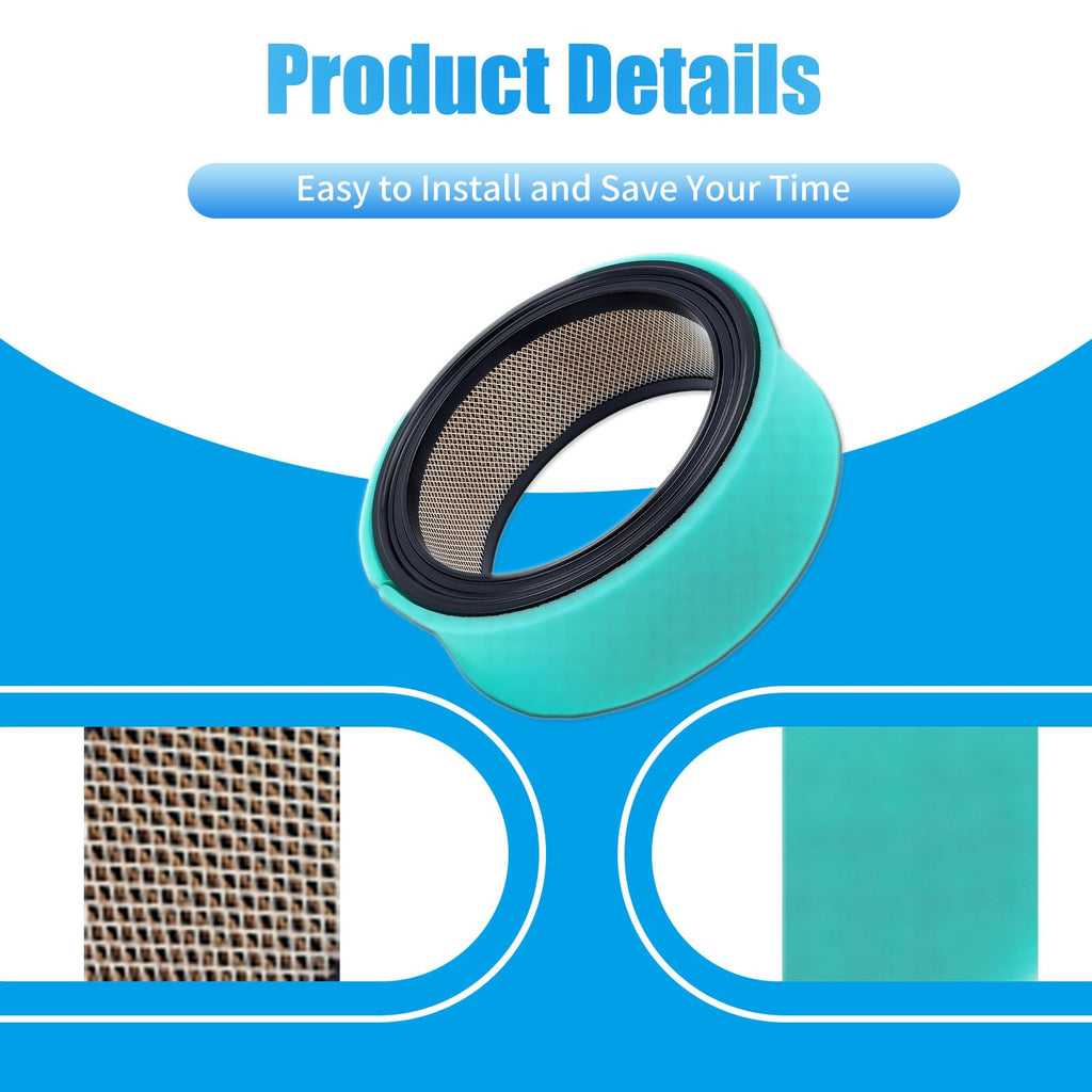 Caalii 47 083 03-S Air Filter for Kohler CH730-CH740 K301 K241 K321 K341 CH20 CH18-CH25 CV724-CV740 CV17-CV23 47 883 03-S1 Engines
