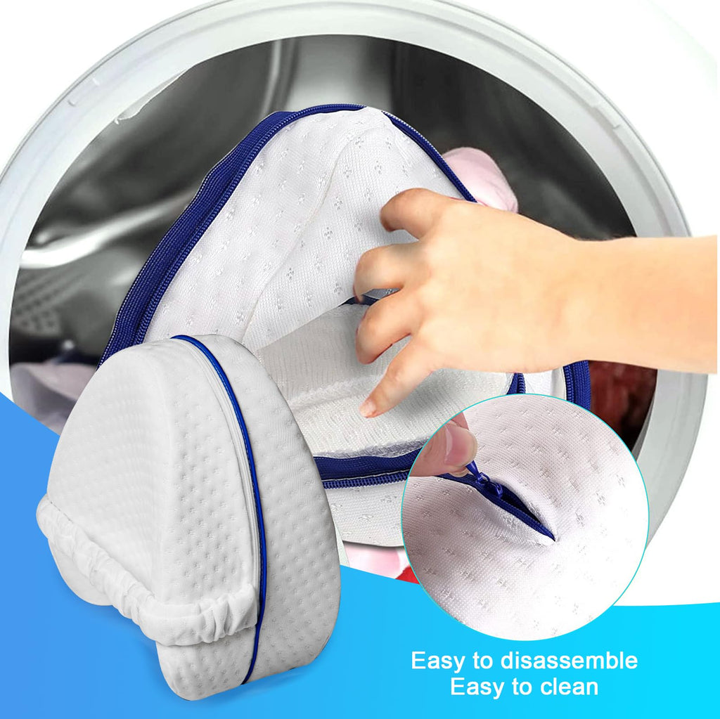 ZJZ Knee Pillow for Side Pillow, Memory Foam Knee Pillow, Suitable for Relieving Leg, Back, Knee Pain, improving Sleep Quality, Butterfly Side Pillow Leg Pillow