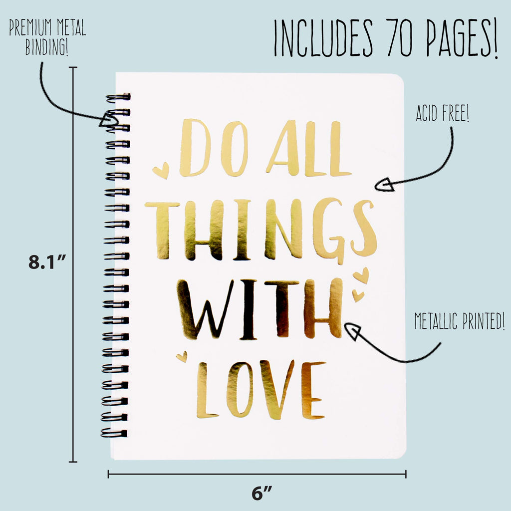 STMT 90824 DIY Journaling Set by Horizon Group USA, Personalize & Decorate Your Planner/Organizer/Diary with Stickers, Glitter Frames, Magnetic Bookmarks, Tassel Keychain & More. Pen Included