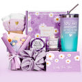 Gift Baskets for Women,Gifts for Women, Mom, Wife, Girlfriend, Sister, Her - Happy Birthday, Christmas, Valentine's Day, Mothers Day Gifts - Spa Gift Basket Set (Purple)