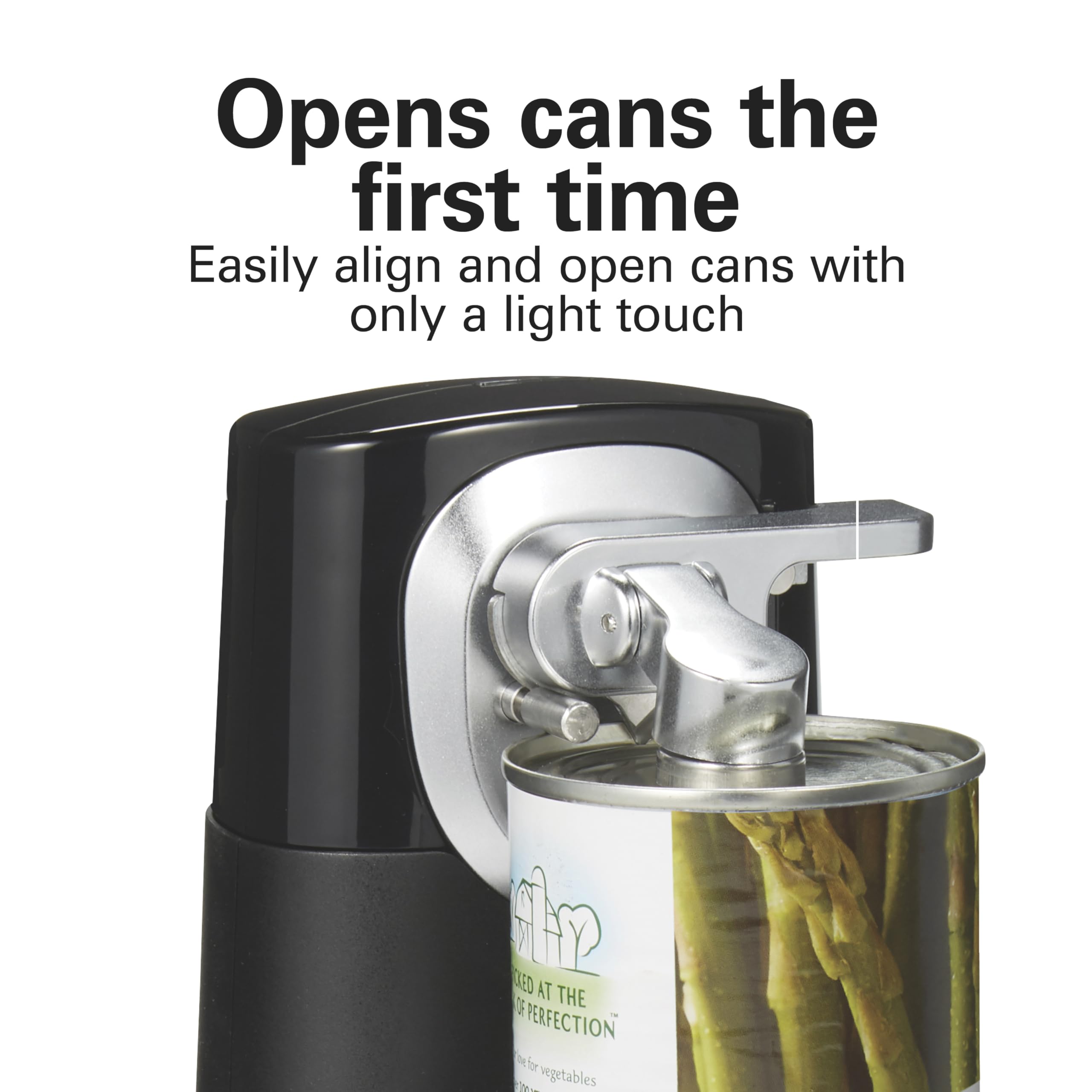 Hamilton Beach 76611FG FlexCut 2-in-1 Cordless & Rechargeable Electric, Easily Standard Automatic Can Opener, Easy-Clean, With Removable Walking Cut Head
