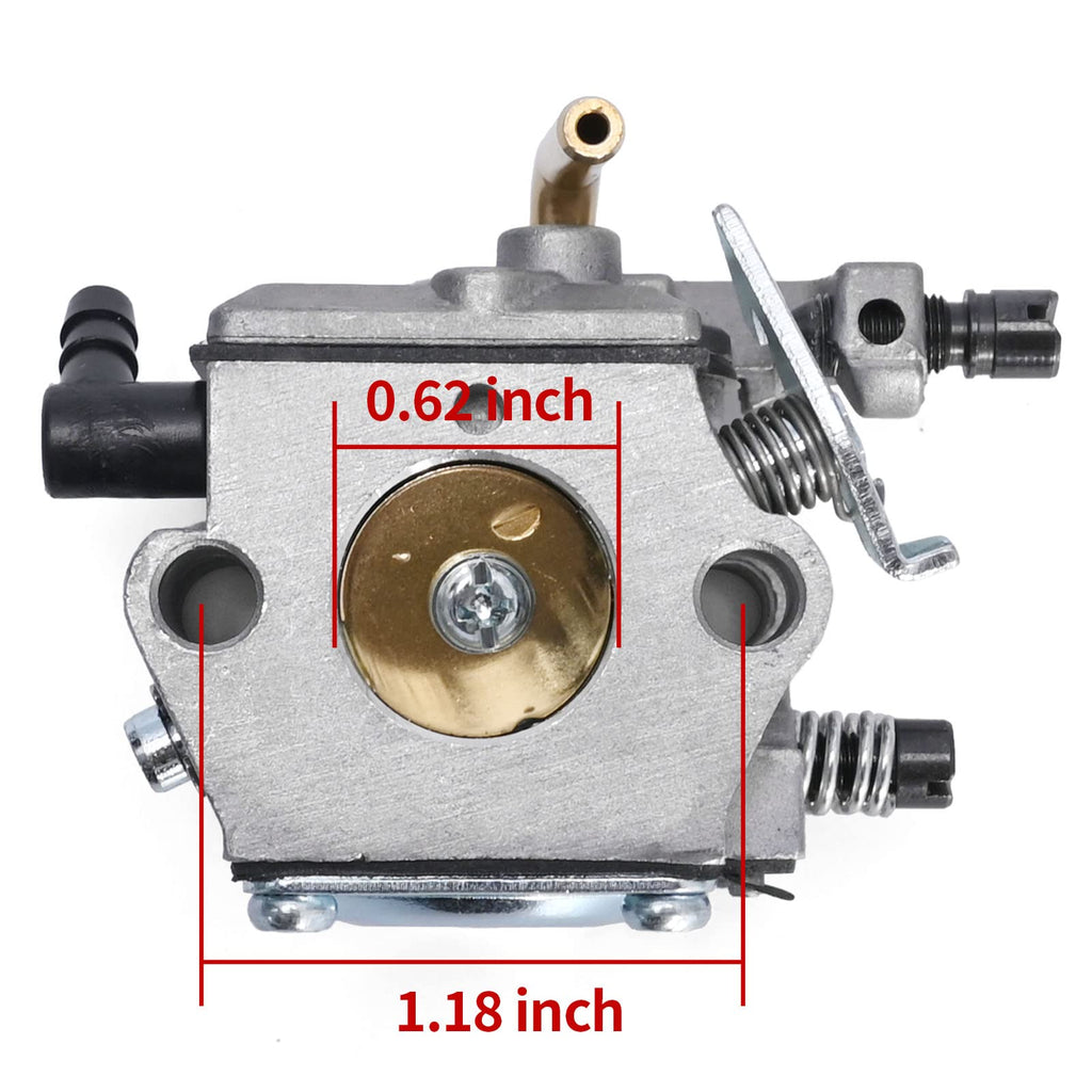 DUZFOREI WT-194 Carburetor Carb Kit Replacement for Stihl 024 026 MS240 MS260 WT-403A WT-403B Chainsaw, Replace# 1121 120 0611