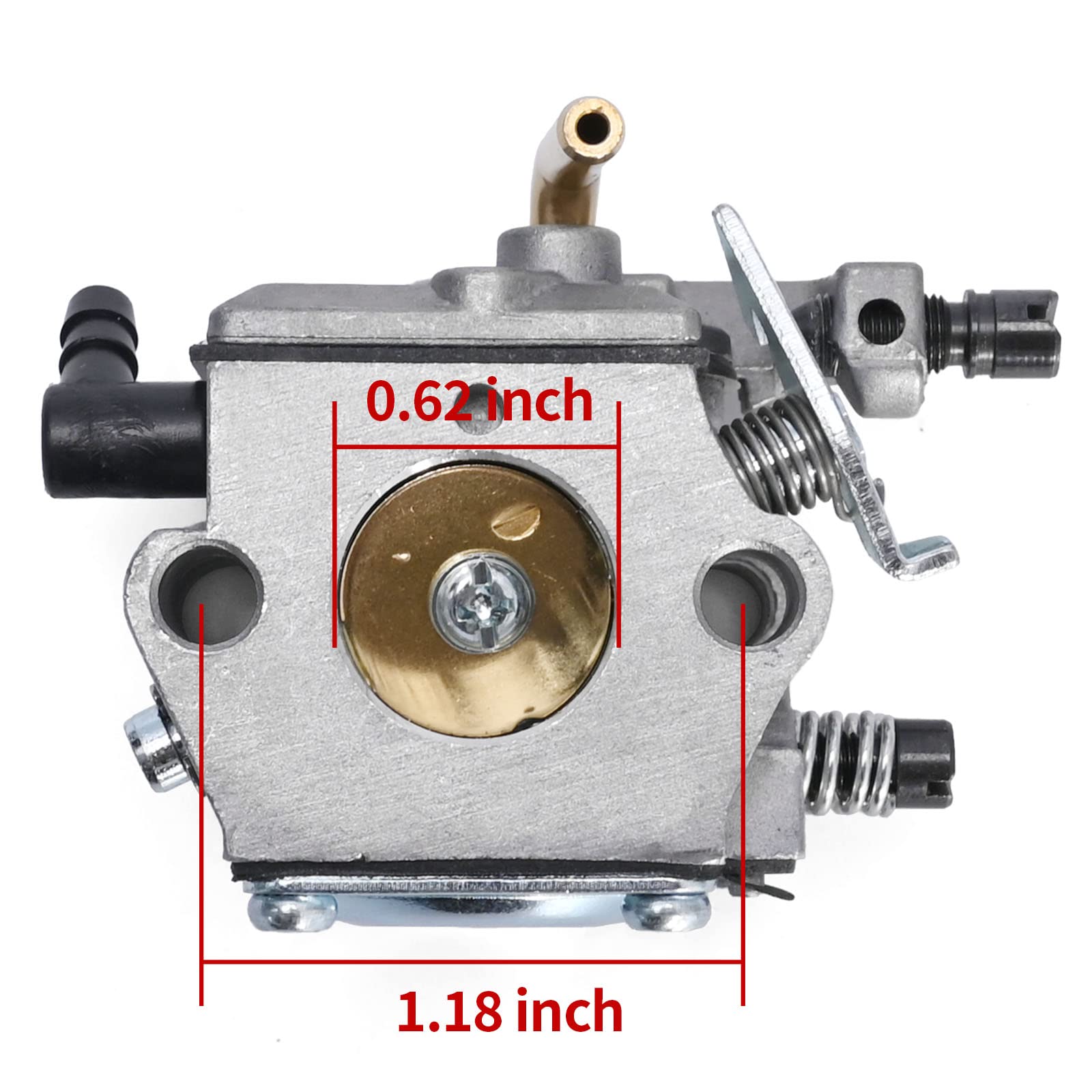 DUZFOREI WT-194 Carburetor Carb Kit Replacement for Stihl 024 026 MS240 MS260 WT-403A WT-403B Chainsaw, Replace# 1121 120 0611