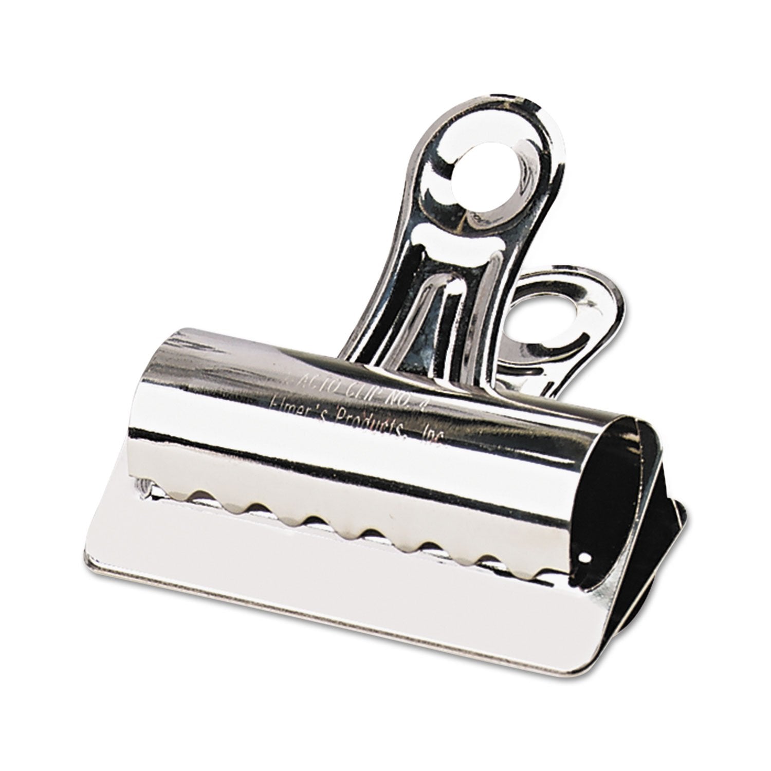 Sparco SPR58503 Bulldog Metal Clip-4'' (101.6 Mm) Lengthx3'' (76.2 Mm) Width-12/Box-Silver-Steel