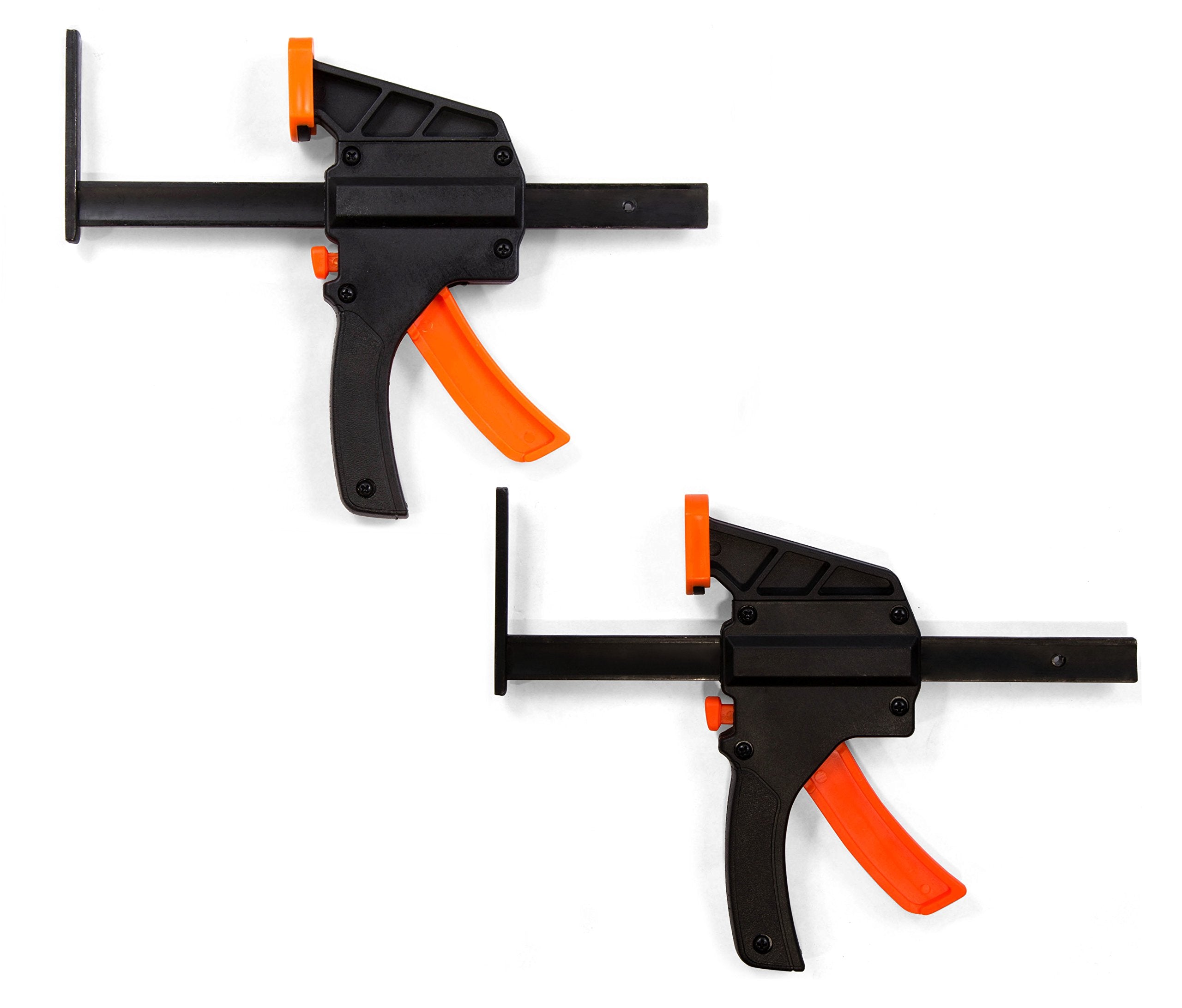 Wen 36053C 6" Quick Release Track Saw Clamps (2 Pack)