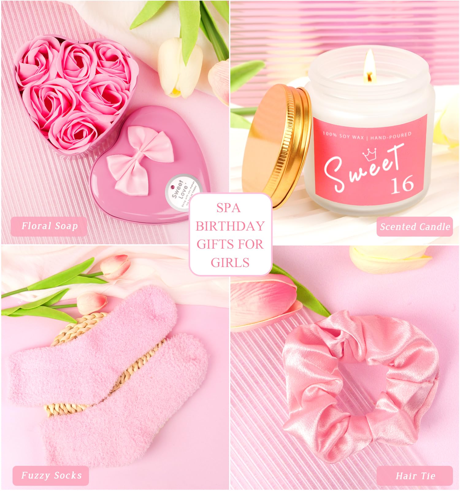 Sweet 16 Gifts for Girls, 16th Birthday Gifts Ideas for Girls, Unique Trendy Stuff for 16 Year Old Girl Teen, Daughter, Niece, Granddaughter, Her Happy 16th Birthday Decorations