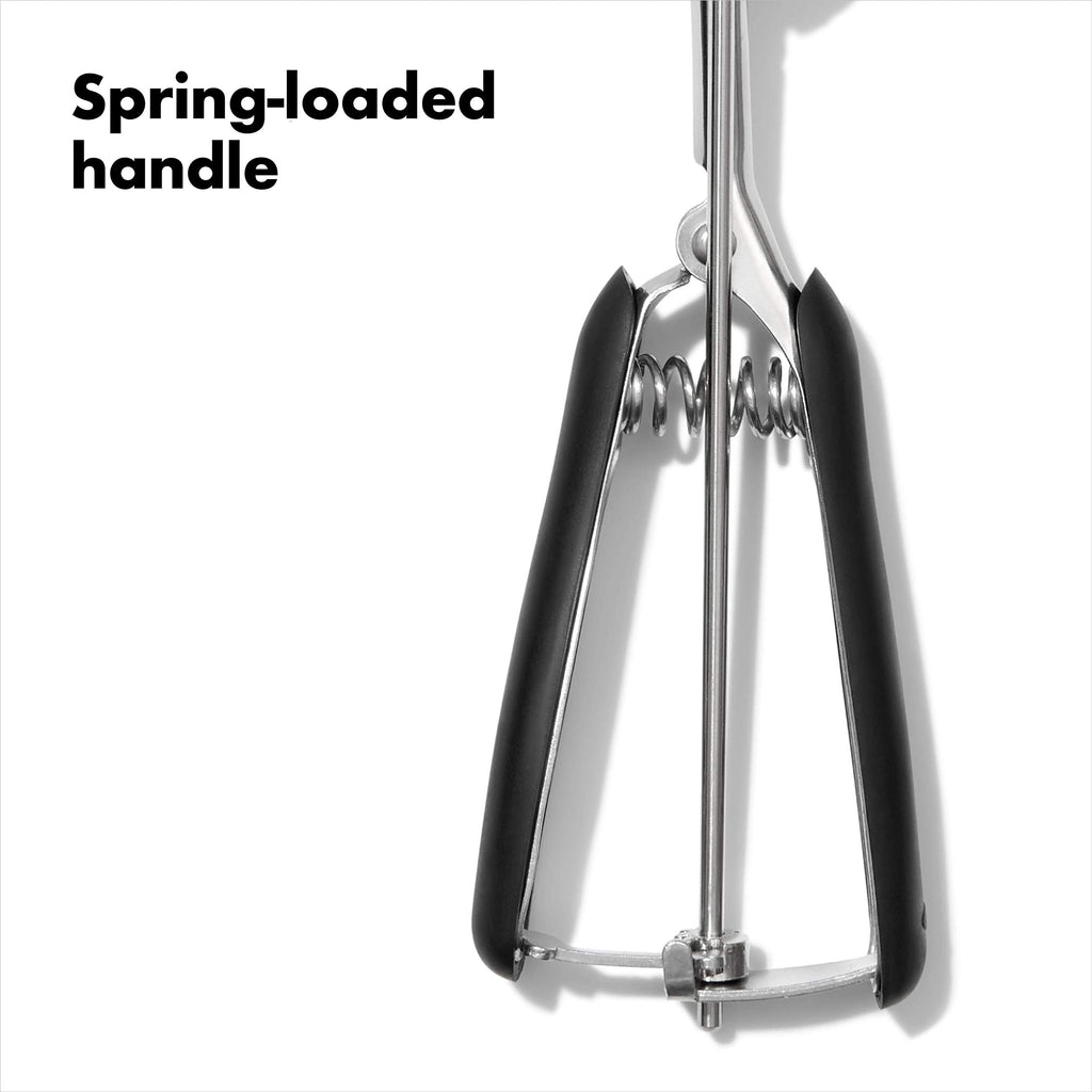 Oxo Good Grips Cookie Scoop, small, 1044083 | Black/Silver