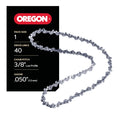 Oregon S40 AdvanceCut Chainsaw Chain for 10-Inch Bar -40 Drive Links – Low-Kickback Chain fits Echo, Greenworks, Poulan and More