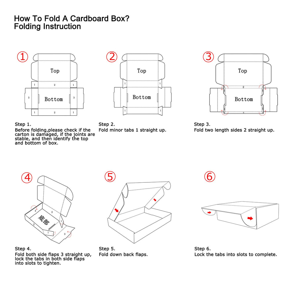 Small Shipping Boxes 6X4X3 White Corrugated Mailer 25 Pack