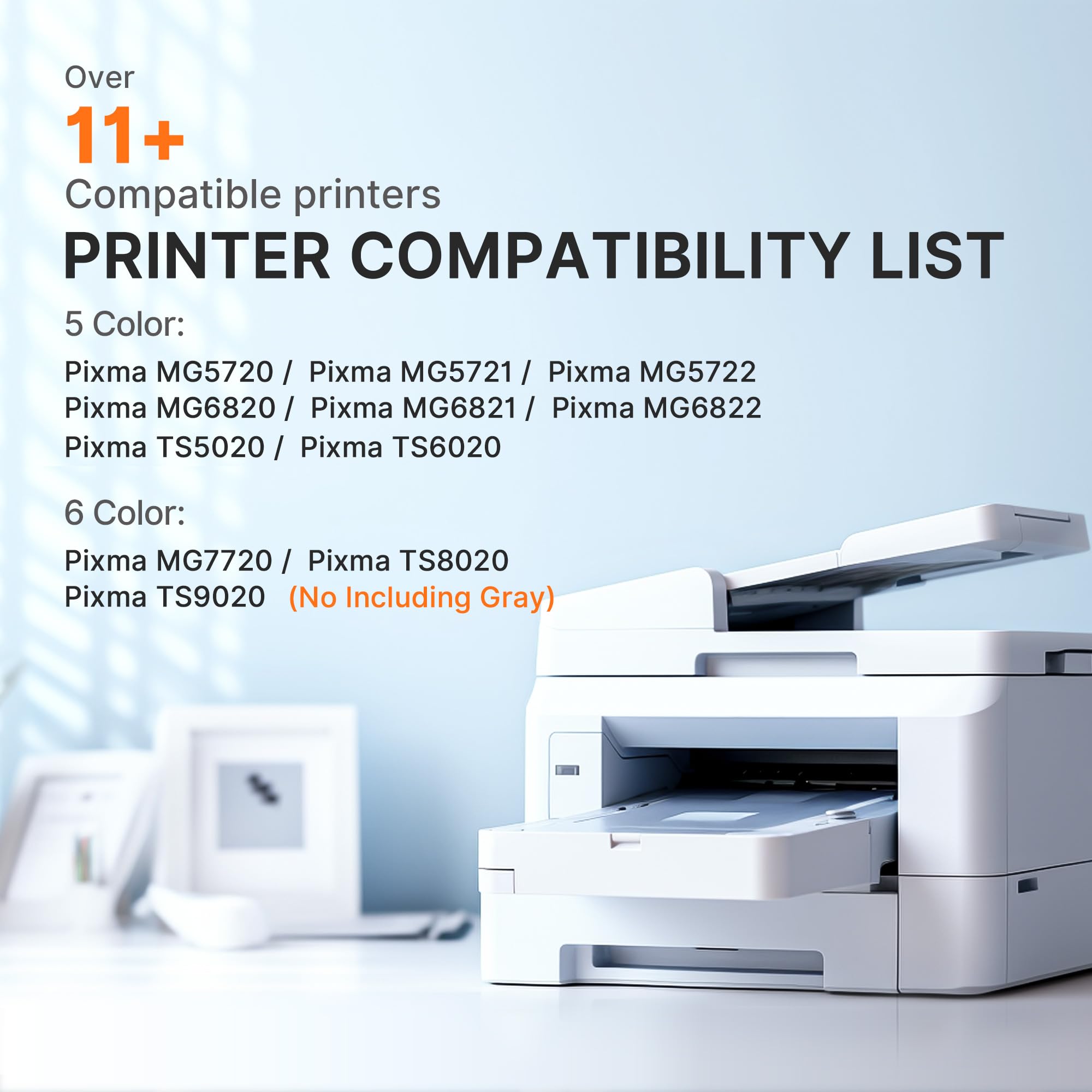 15 Pack 270 XL E-Z Ink (TM) Compatible Ink Cartridge Replacement for Canon PGI-270XL CLI-271XL PGI270 CLI271 for Canon PIXMA MG6820 MG5720 (3 Large Black, 3 Small Black, 3 Cyan, 3 Magenta, 3 Yellow)
