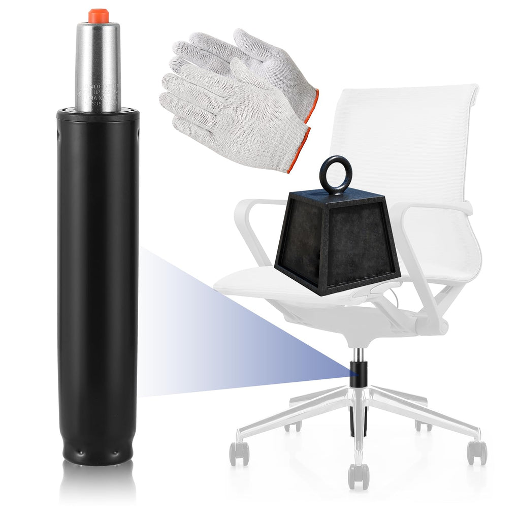 MAOPINER Office Chair Cylinder Replacement, 5" Long Stroke Gas Lift, Heavy-Duty Hydraulic Piston for Most Office Chairs