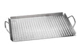 Outset 76632 Stainless Steel Grill Topper Grid, 11"x17" BBQ Tray