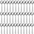 36-Piece Dinner Spoons Set, Funnydin 6.7" Inches Stainless Steel Table Spoons Silverware, Durable Dinner Spoons Set, Use for Home, Hotel and Restaurant - Mirror Polished, Dishwasher Safe