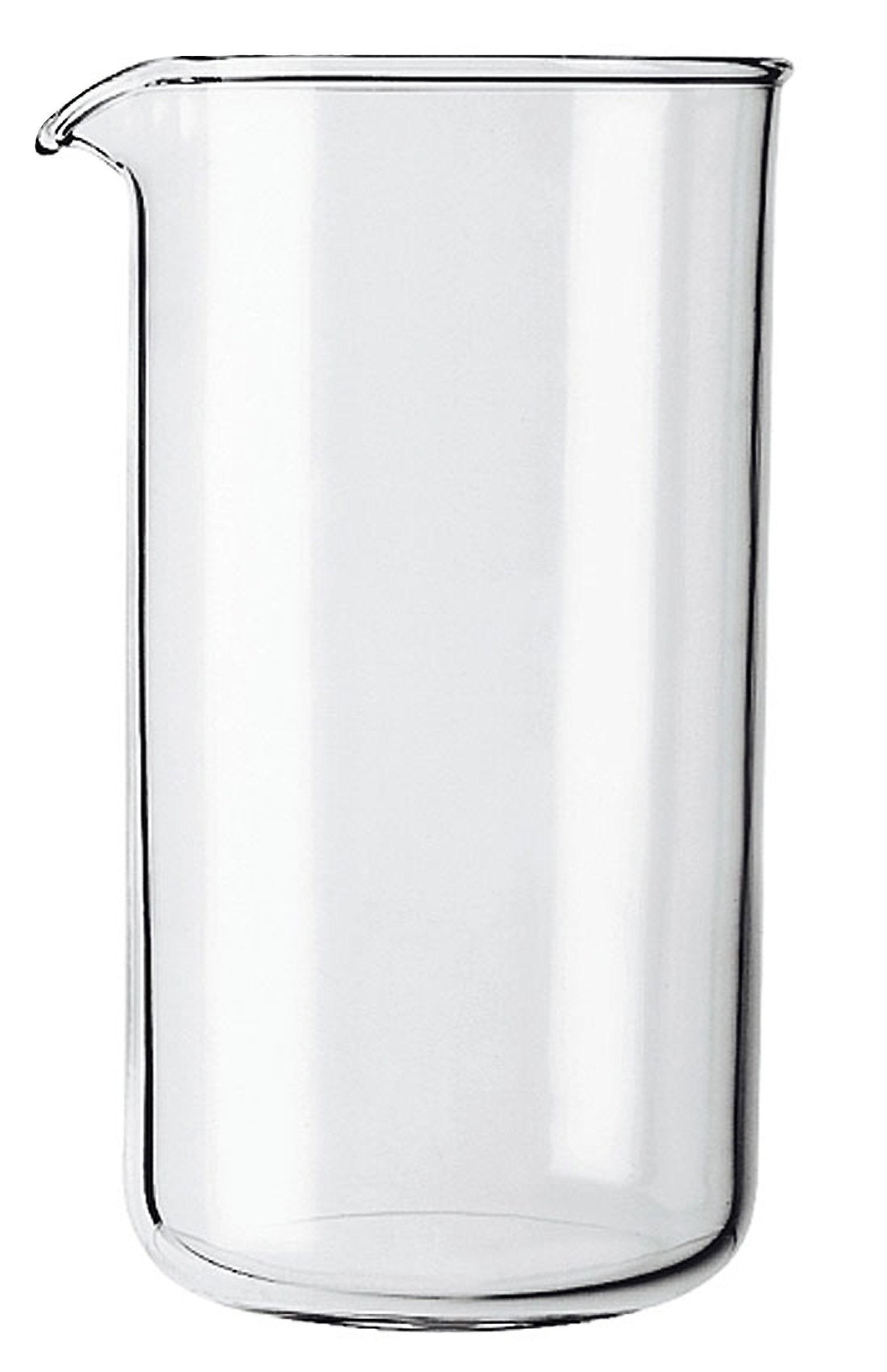 GROSCHE French Press Universal Spare Replacement Beaker, Fits Grosche and other brands of French Press Replacement Glass, Canadian Brand! 1000ml 34 fl oz (8 Cup Espresso Demitasse)