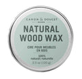 Caron & Doucet - Natural Wood Conditioning Vegan Wax Finish - 100% Plant Based Wood Conditioning and Polishing Wax Finish - Orange Scented - Suitable for Natural Wood Furniture. (100g)