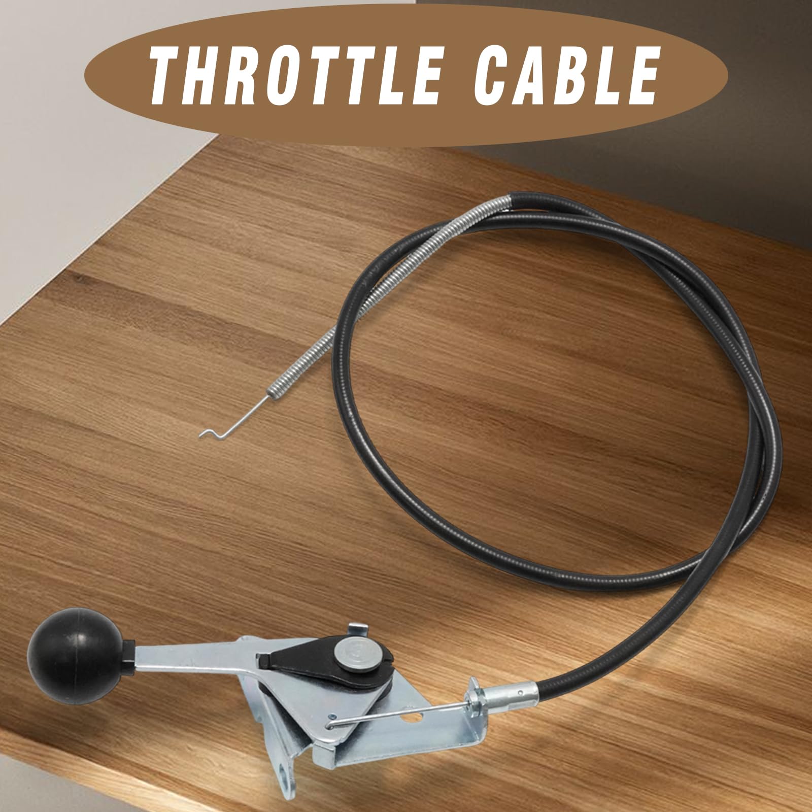 Aynaxcol 946-04367 Throttle Cable, Replacement for Replacement for MTD Lawn Tractor 2012-2014 Replacement for Yard Man 2012-2014, Replaces 746-04367