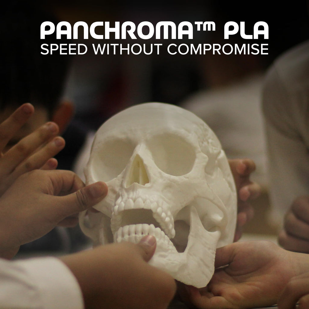 Polymaker Panchroma PLA White 3D Printer Filament, 1.75mm, 1kg Spool, Easy to Print, High Speed Printing, Tangle Free, AMS Compatible, Perfect for Toys, Decor, Miniatures, Models & Cosplay