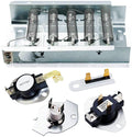 279838 Dryer Heating Element for Whirlpool Kenmore Maytag Dryer Heating Element Parts 3392519 3977393 Thermal Fuse & 3387134 3977767 Dryer Thermostat Replaces 3403585 8565582 AP3094254