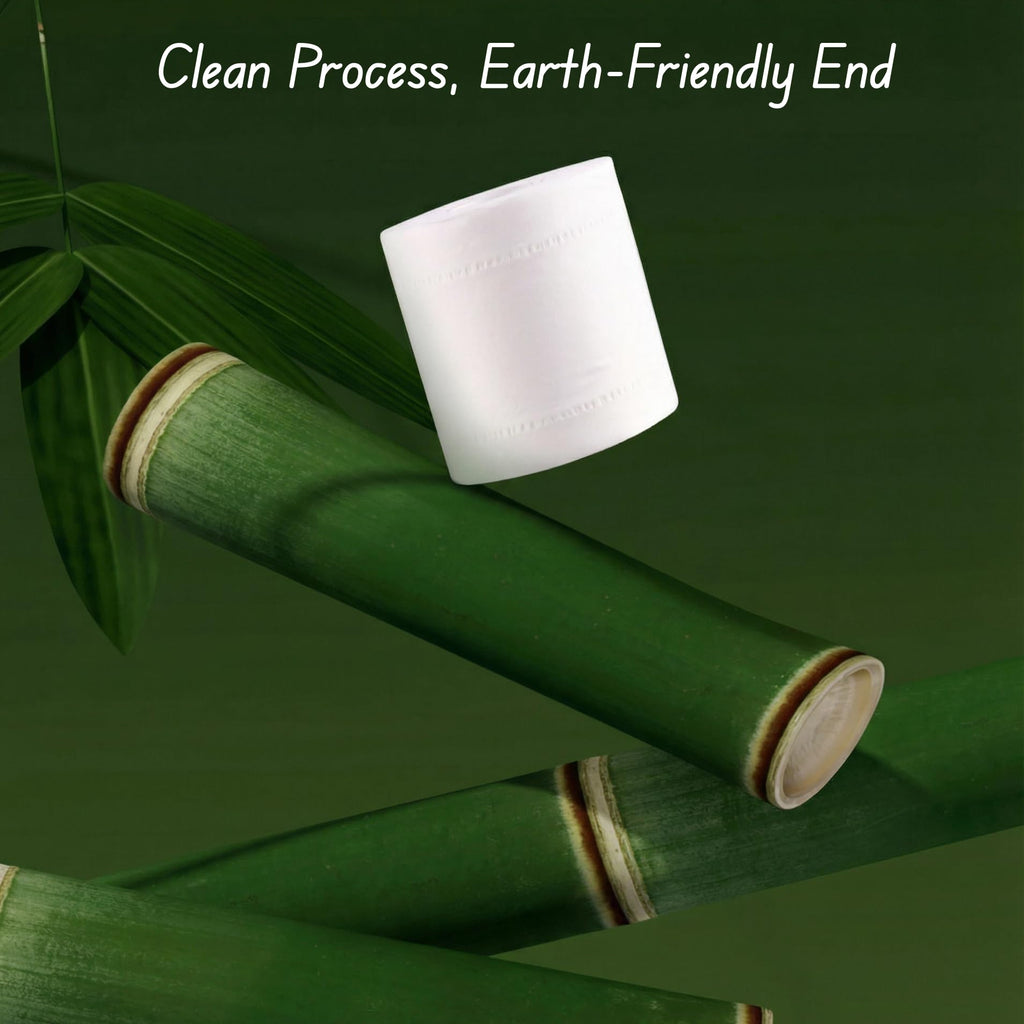 QingYa Bamboo Toilet Paper, 4-Ply, 18 Rolls, 200 Sheets Per Roll, Total 3600 Sheets, bleached, Sustainable and Tree Free, Soft, Strong, Earth-Friendly