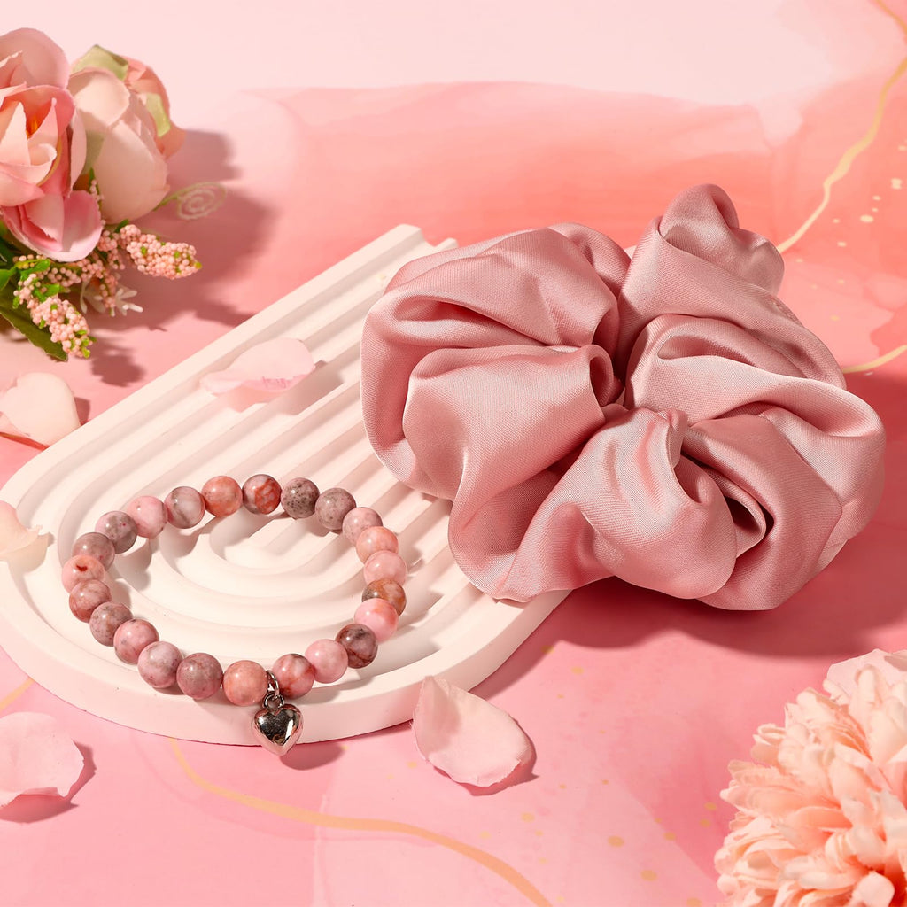 Birthday Gifts for Women Friendship, Pink Relaxing Spa Gifts Basket Set for Women, Self Care Gifts Unique Happy Birthday Gift Idea for Mom Her Best Friends Sister Wife Girlfriend Coworker Teacher (Pink)