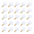 String Light Outdoor Globe G40 Replacement Bulb 5W E12 Candelabra Base C7 Socket by Simba Lighting for Patio, Café, Pergola, Porch, Clear Glass, 5 Watt 110V 120V, 2700K Warm White, Dimmable, 25 Pack