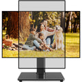 Rfiver Single Monitor Stand for Desk with Swivel/ 5 Height Adjustable, Computer Monitor Riser for 13-32 inch Screens, Hold up to 22 lbs, Max VESA 100 x 100mm for Home Office & Gaming Setup