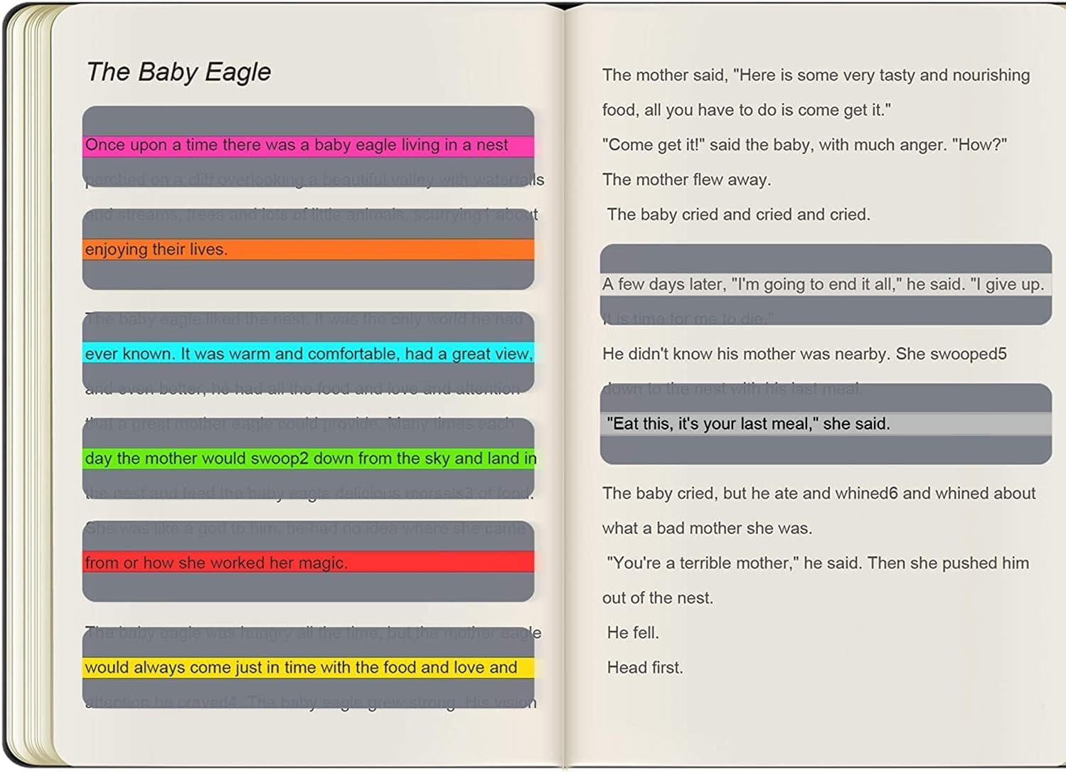 32 Pieces Guided Reading Strips Highlight Strips Colored Overlay Highlight Bookmarks Help with Dyslexia for Crystal Children and Teacher Supply Assistant