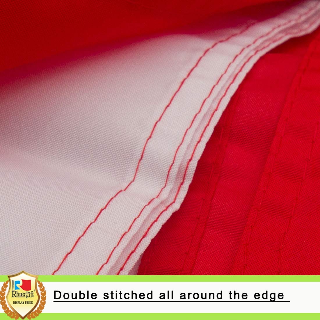 2Pack American&Canada Flag 3x5 Ft. Printed Stars and Stripes USA Candian Flags With Brass Grommets CA US Flag All Weather Outdoors Indoors Banner