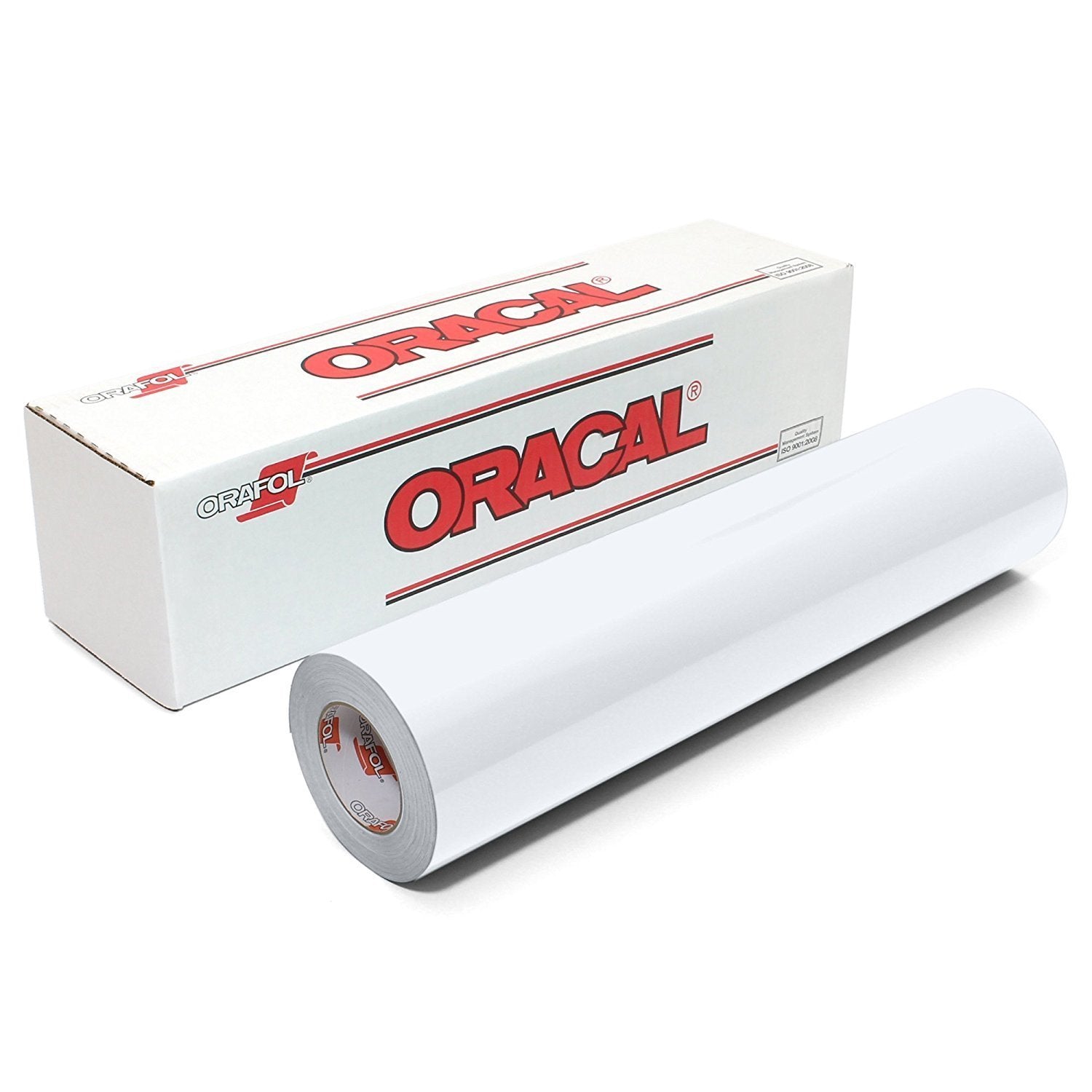 ORACAL 651 Permanent Matte Vinyl – Long-Lasting Adhesive for DIY, Crafts, and Decor (White, 12" x 25ft)