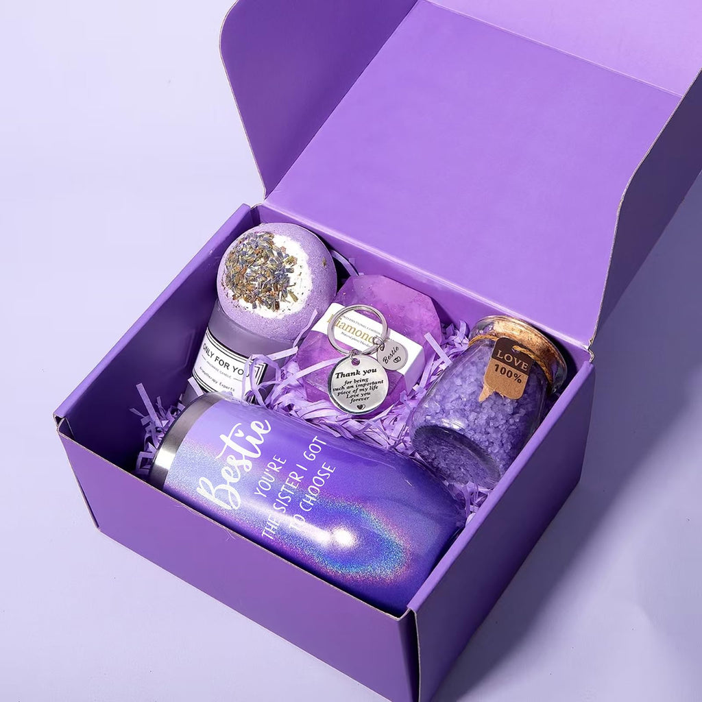 Best Friend Gifts for Women, Birthday, Christmas Gifts for Friends, Purple