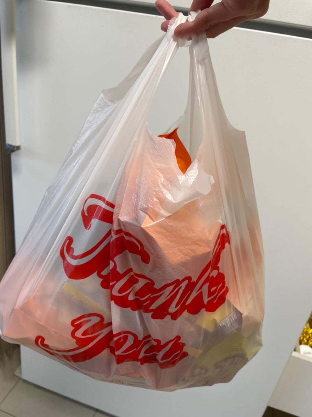 Plastic Bags with Handles Plastic bag – 200 Count T-Shirt Shopping Bags, 11.5"x6.25"x21" Grocery Bags for Retail, Supermarket, Takeout, Thank you bag, Plastic Grocery Bags
