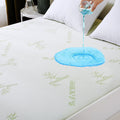 MUXHOMO Premium 100% Waterproof Queen Size Mattress Protector, Breathable Mattress Cover Queen Size Bed, Cooling 3D Air Fabric Bed Pad Cover, Deep Pocket 8"-21"
