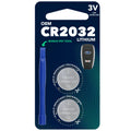 CR2025 OEM (with Tool) Remote Key Fob Battery for Subaru fits 2015-2024 Outback Forester Crosstrek Impreza Legacy, 2-Count