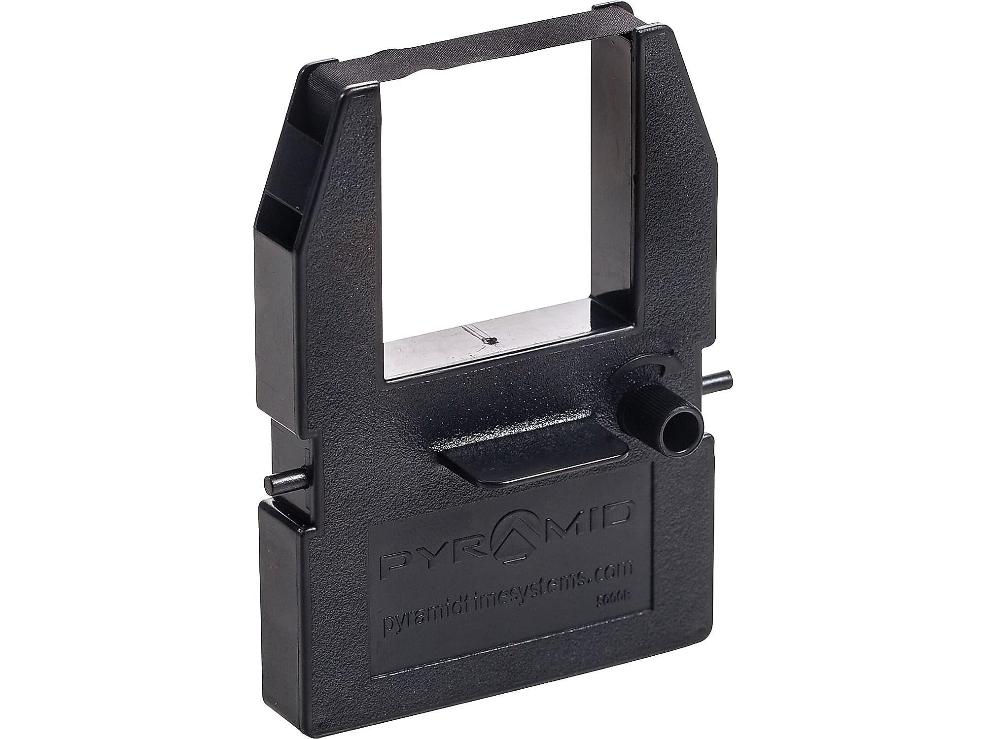 Pyramid Time Systems - Genuine and Authentic Time Clock Replacement Ribbon [5000R] Compatible with Pyramid Models 3500ss, 3550ss, 3600ss, 4000Pro, 5000, 5000HD Time Clock - Black Ink Ribbon Cartridge