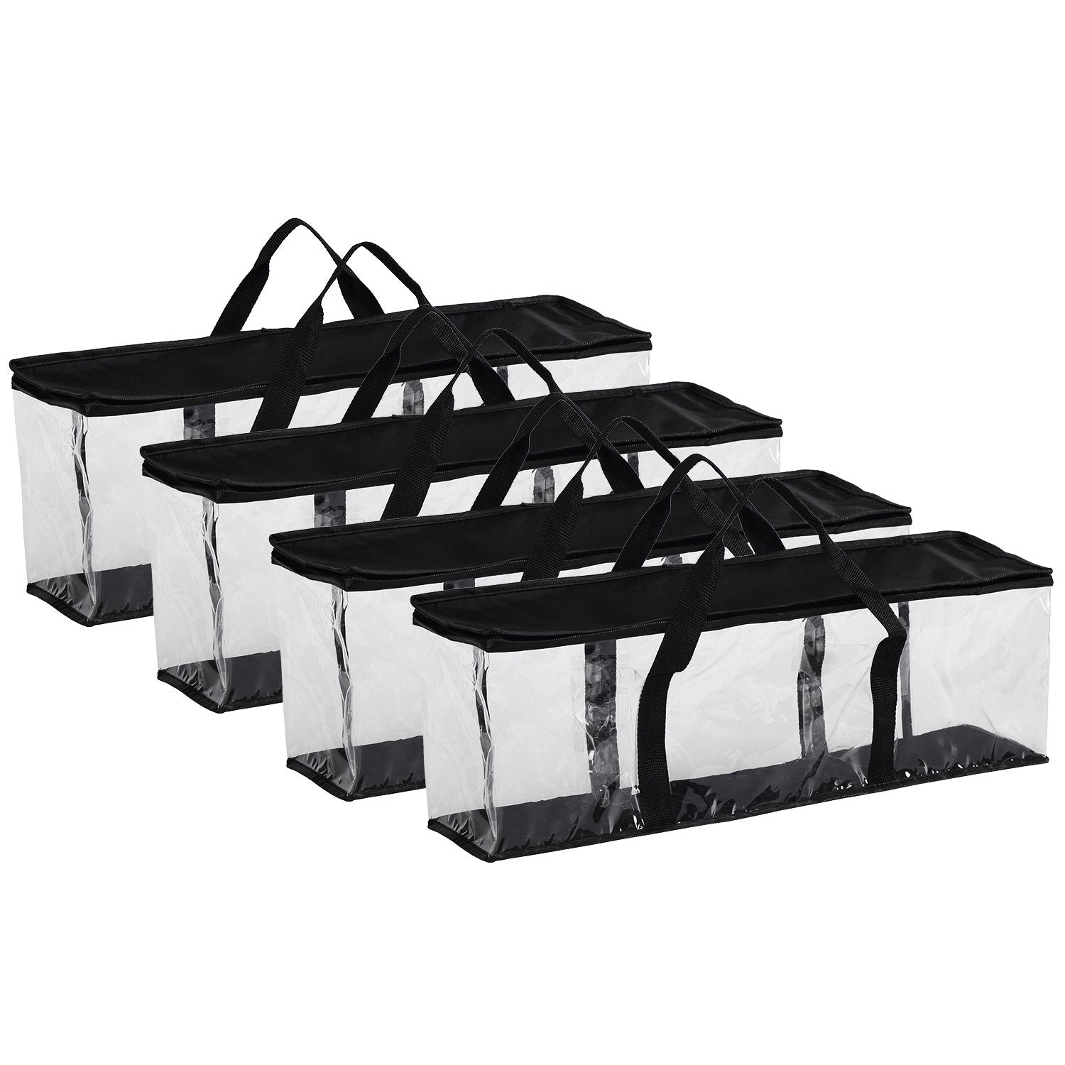 Fasmov 4 Pack DVD Storage Bags Hold up to 160 DVDs (40 Each Bag)