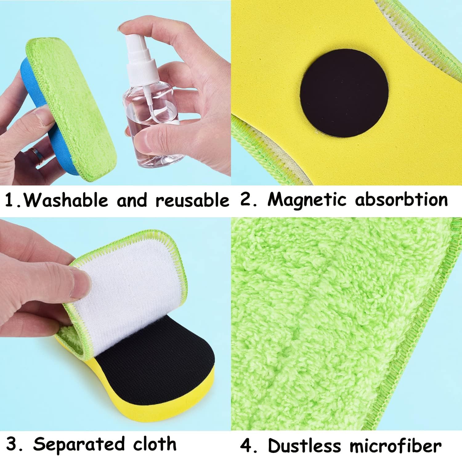 12pcs Dustless Chalk for Kids Colored Chalkboard Chalk with Pen Holder Blackboard Eraser Sidewalk Chalk for Kids Dust Free Chalk Crayons for Children Students Teacher Drawing Writing