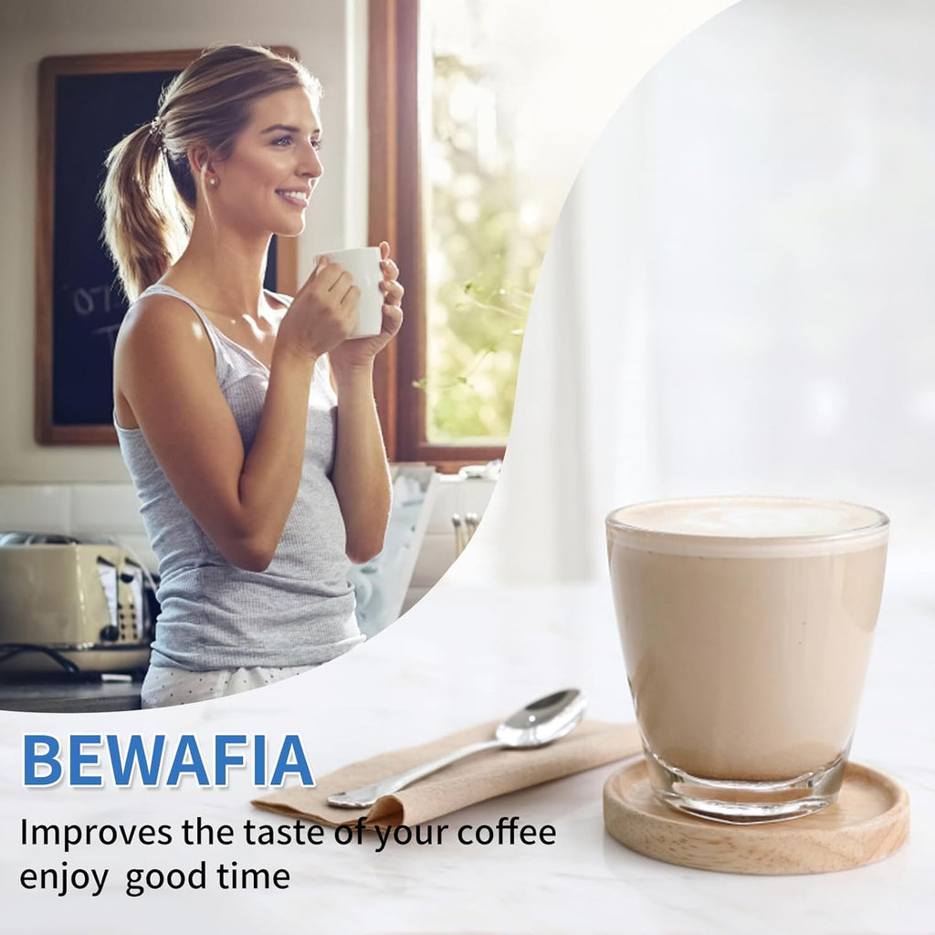 Bewafia Blue Filter Replacement for Jura Claris Blue Capresso Clearyl Coffee Machine Water Filter,4 Pack