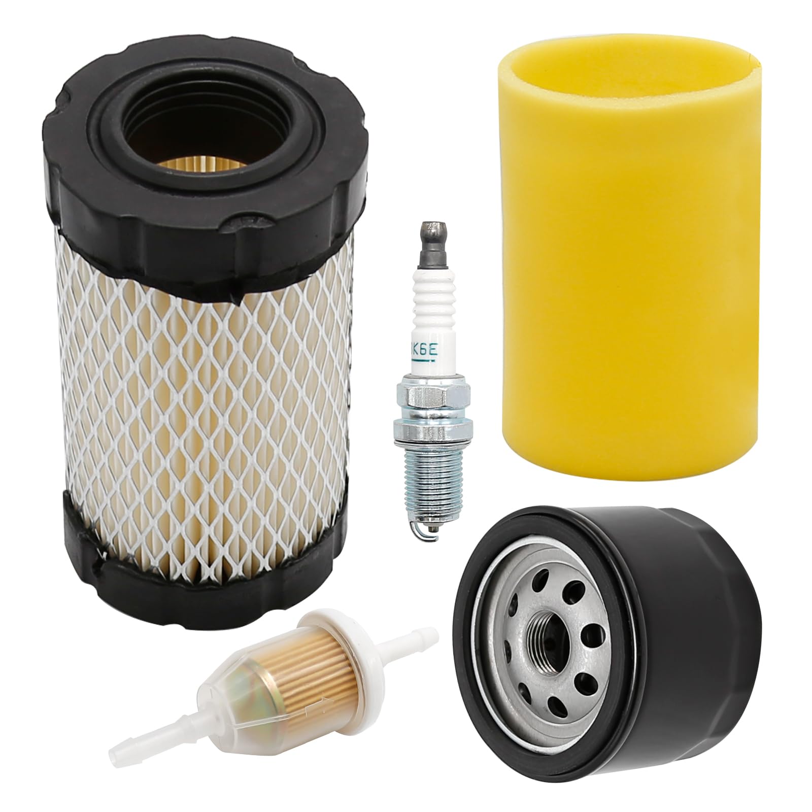 laffoonparts 793569 793685 Air Filter Replacement for John Deere GY21055 MIU11511 LA125 LA115 D100 D110 D120 L100 E110 LG271 Replacement for B S 33R877 31Q777 331777 31L777 31P677