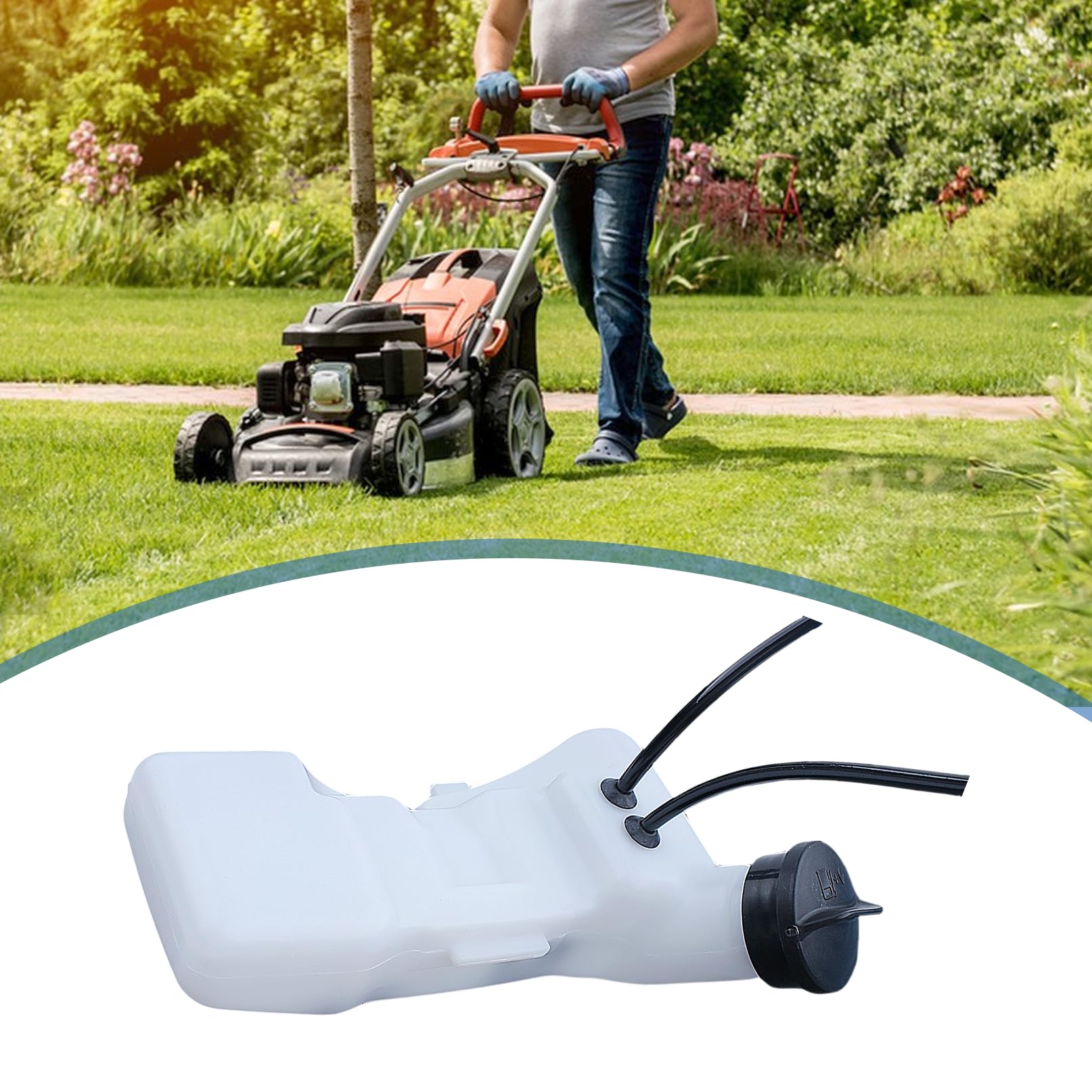 AUMEL 4137 350 0410 New Gas Tank Fuel Tank For Stihl FS80 FS80R FS85 HT75 FC75 FC85 FS75 KM85 FS74 FH75 KW85 Trimmer Brushcutter with Cap.